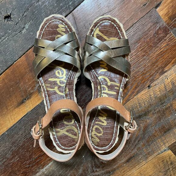Sam Edelman Shoes - Sam Edelman Darline Platform Wedge Sandal Size 7.5